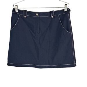Annika Cutter & buck Navy blue activewear skirt with shorts underneath size 8